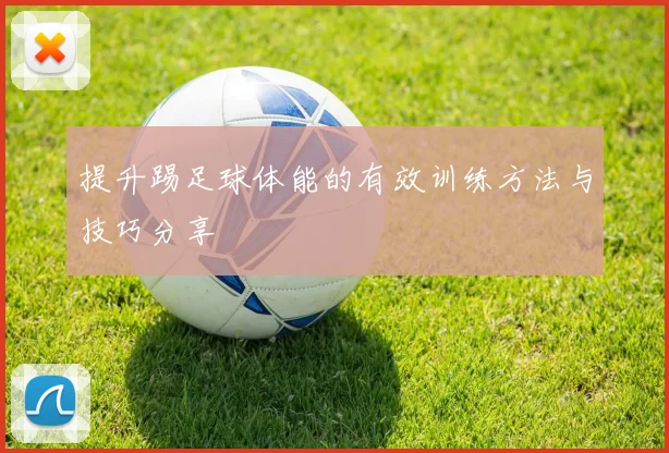 提升踢足球体能的有效训练方法与技巧分享